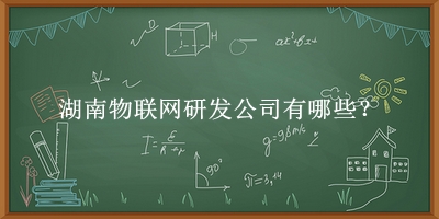 湖南物聯網研發(fā)公司